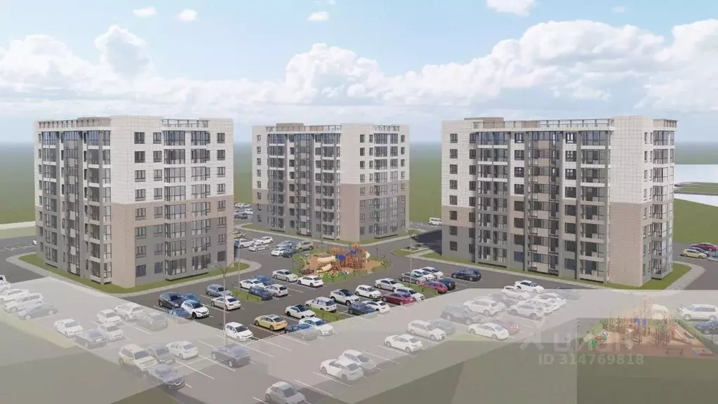 1-к кв. Ханты-Мансийский АО, Ханты-Мансийск ул. Конева, 1Ак3 (42.84 м) - Фото 0