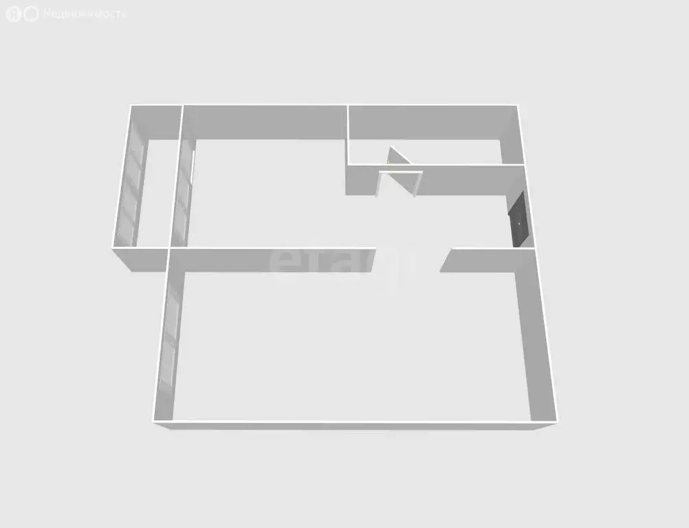 1-комнатная квартира: Южно-Сахалинск, Больничная улица, 2/6 (39.7 м) - Фото 1