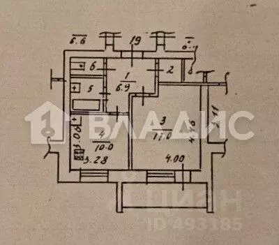 1-к кв. Владимирская область, Владимир Судогодское ш., 45 (40.5 м) - Фото 2