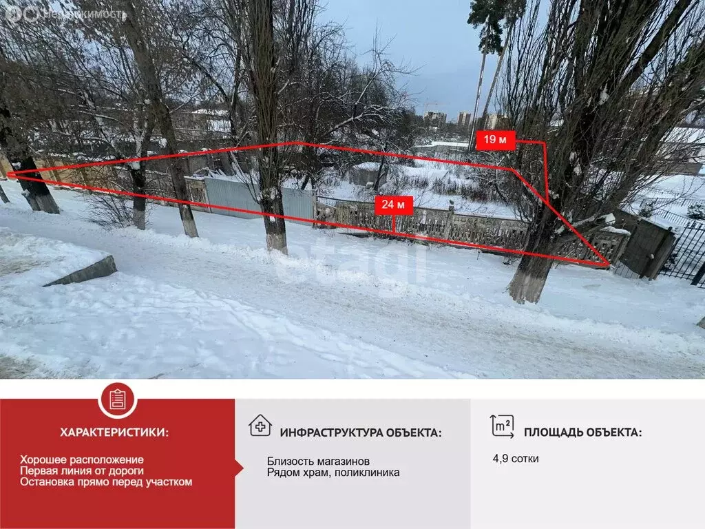 Участок в Брянск, садоводческое некоммерческое товарищество Больничный ... - Фото 1