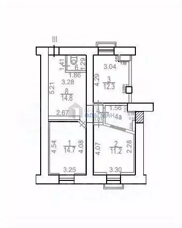 Торговая площадь в Москва 2-я Тверская-Ямская ул., 38 (66 м) - Фото 1