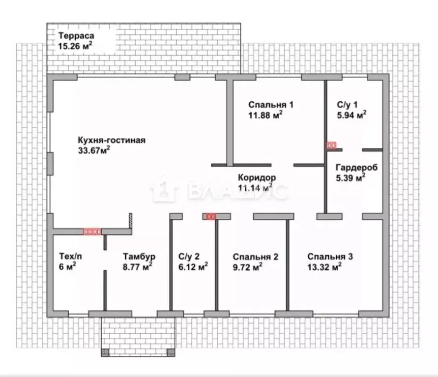 Дом в Калининградская область, Гурьевский муниципальный округ, пос. ... - Фото 2