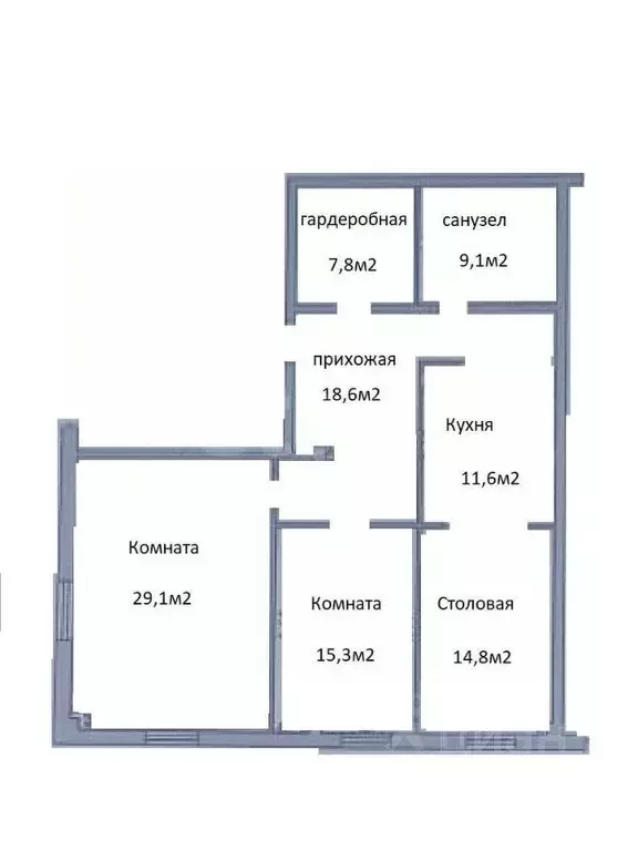 3-к кв. Псковская область, Псковский район, Тямшанская волость, д. ... - Фото 1