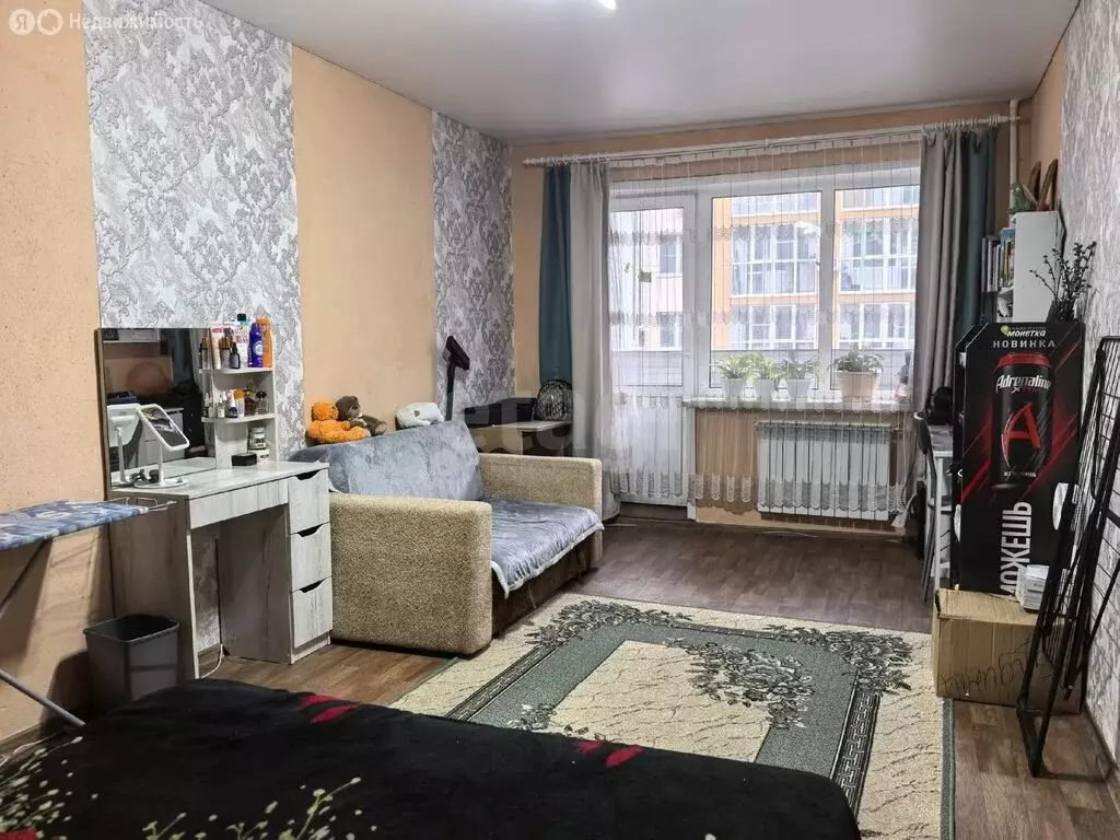 1-комнатная квартира: село Майма, улица Ленина, 60Ак1 (33.8 м) - Фото 1