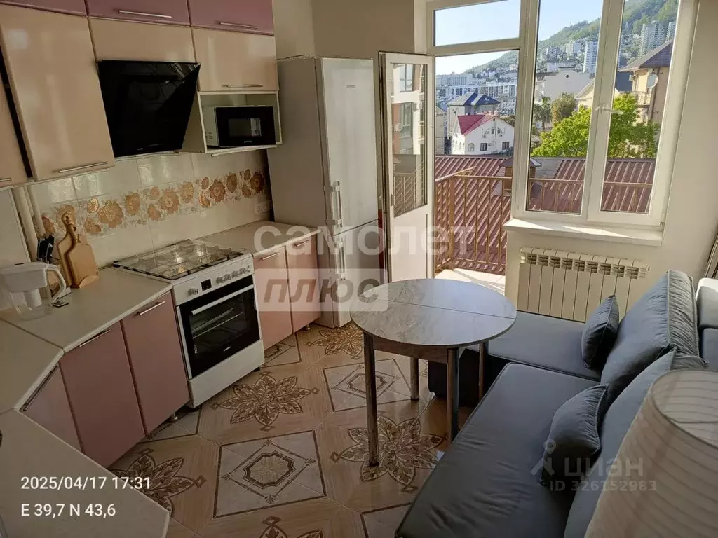 1-к кв. Краснодарский край, Сочи Мамайка мкр, ул. Загородная, 5/5 ... - Фото 2