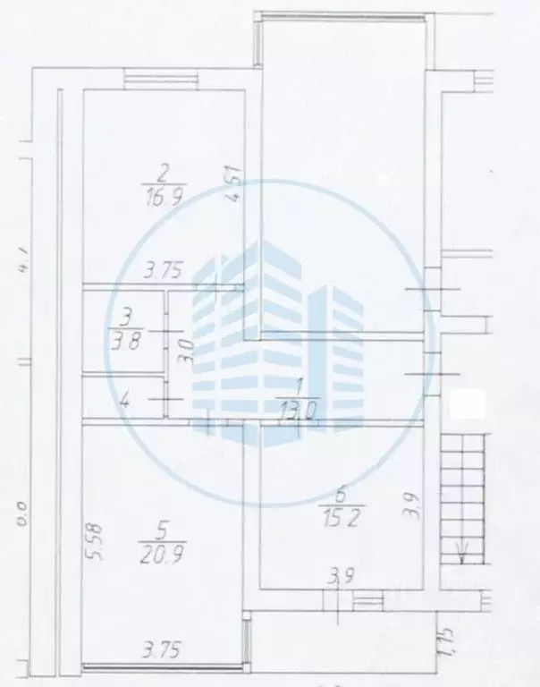 2-к кв. Ставропольский край, Ессентуки ул. Шмидта, 72 (71.7 м) - Фото 2