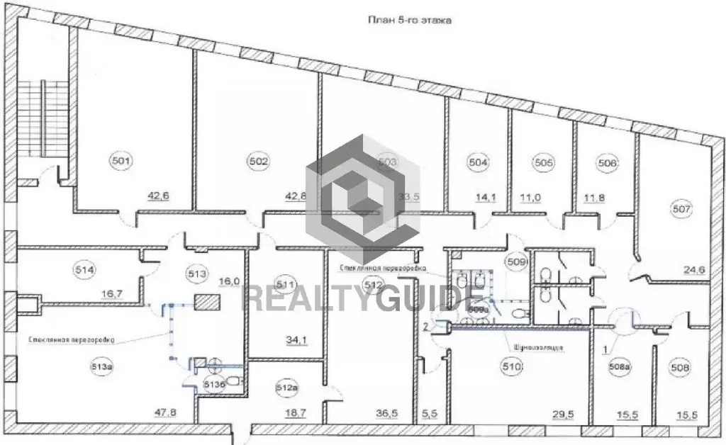Офис в Москва 2-й Верхний Михайловский проезд, 9С5 (524 м) - Фото 1