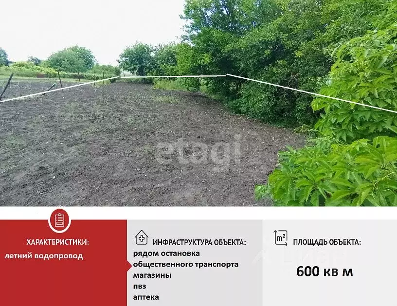 Участок в Белгородская область, Губкин Журавушка СТ,  (6.0 сот.) - Фото 2