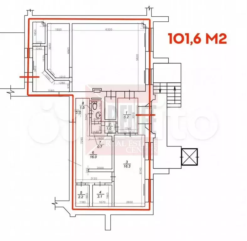Продам помещение свободного назначения, 101.6 м - Фото 0