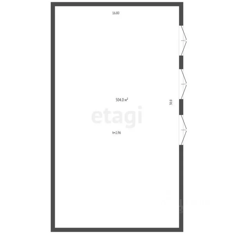 Склад в Ростовская область, Ростов-на-Дону ул. Вавилова, 57/104 (500 ... - Фото 2