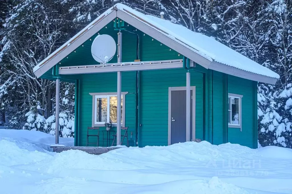Дом в Карелия, Сортавальский муниципальный округ, пос. Вуорио, ... - Фото 1