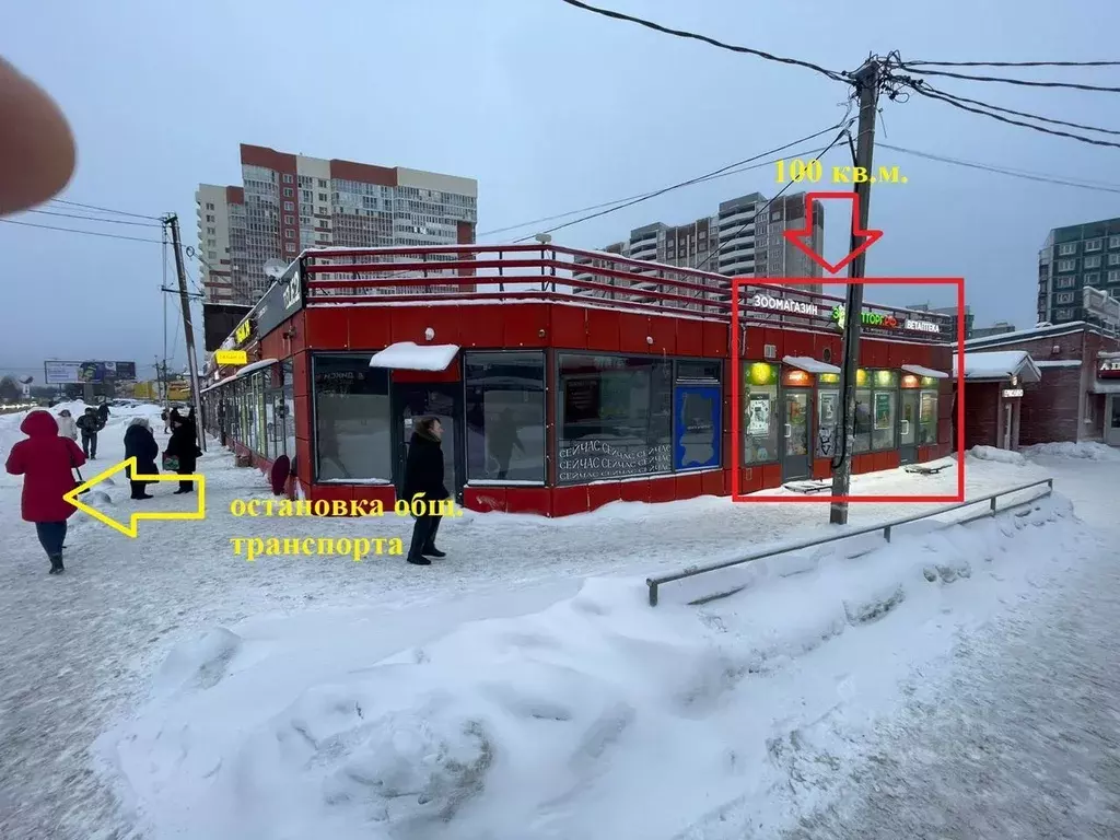 Торговая площадь в Ленинградская область, Всеволожский район, д. Новое ... - Фото 1