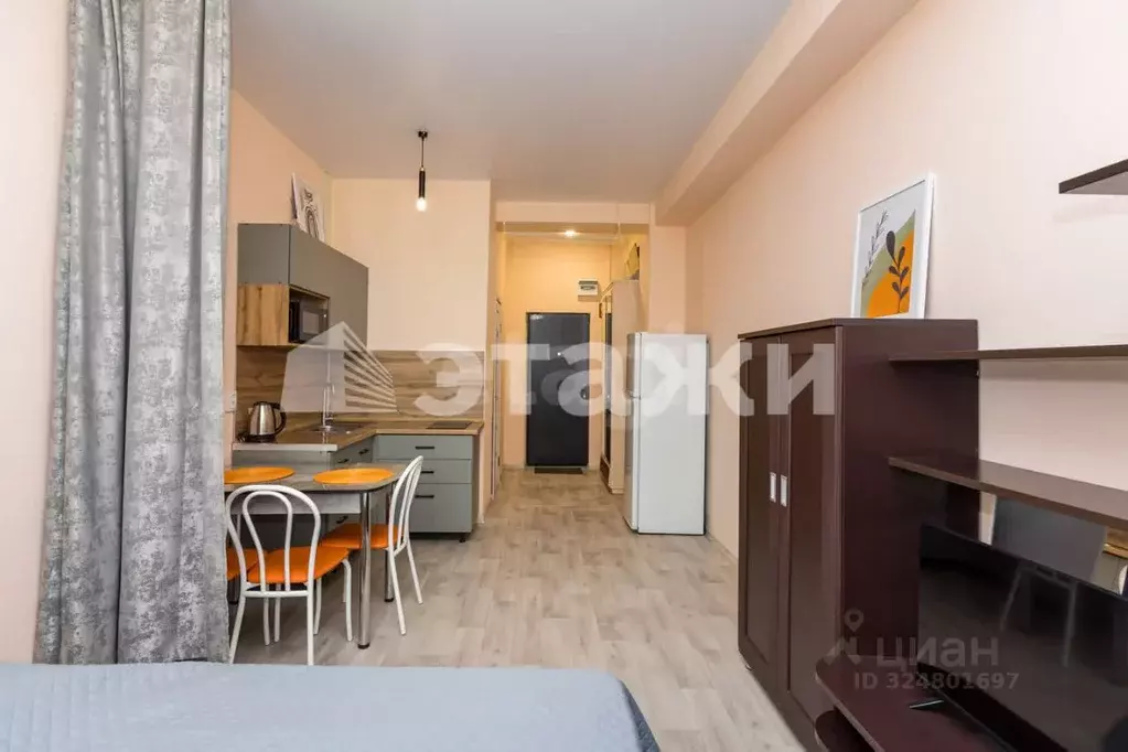 Студия Амурская область, Благовещенск ул. Воронкова, 4 (23.1 м) - Фото 1