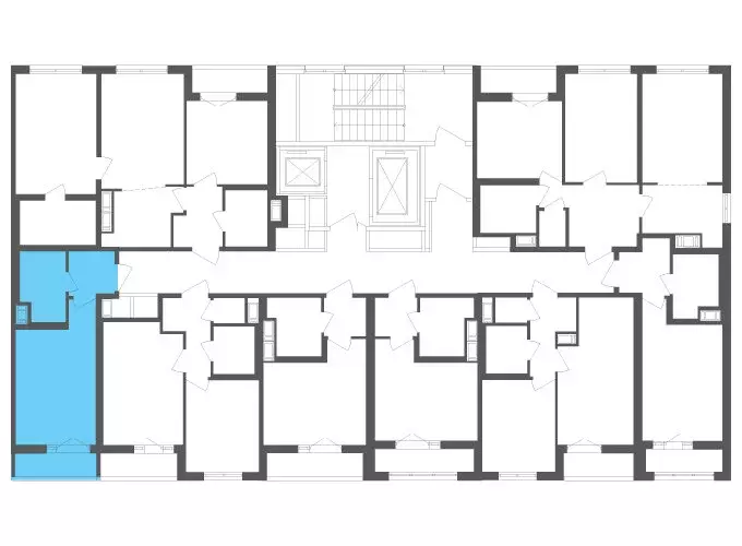 Квартира-студия: посёлок Шушары, Старорусский проспект, 3к1 (24 м) - Фото 2
