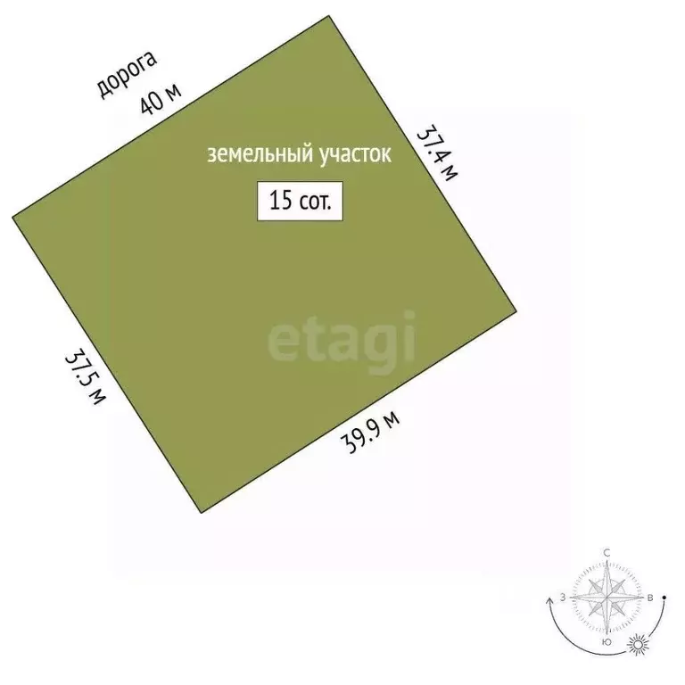 Участок в Ростовская область, Багаевский район, Манычская ст-ца ... - Фото 2