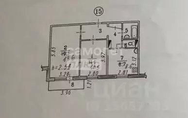 2-к кв. Омская область, Омск Солнечный мкр, ул. 3-я Любинская, 17 ... - Фото 1