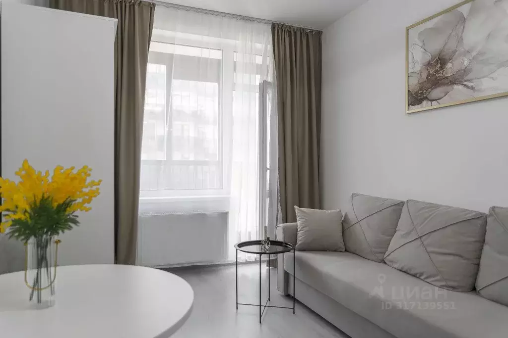 Студия Санкт-Петербург ул. Ивана Куликова, 12 (24.2 м) - Фото 0