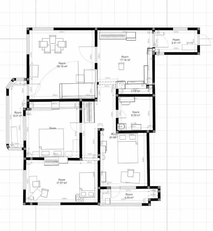 4-комнатная квартира: Самара, 6-я просека, 125 (112.9 м) - Фото 1