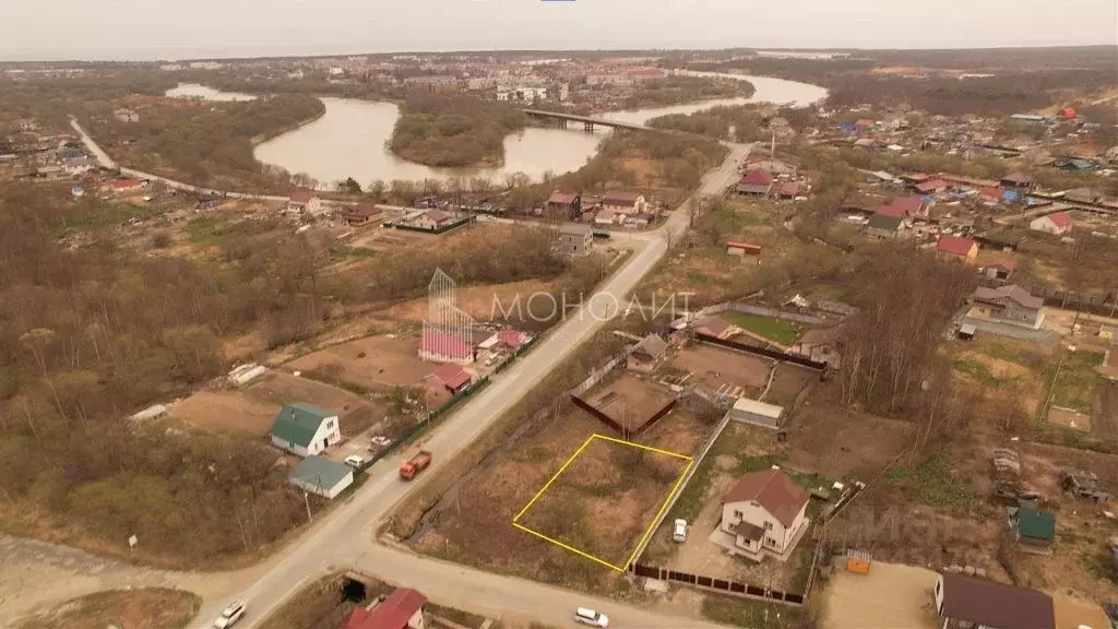 Участок в Сахалинская область, Анива Заречная ул. (9.0 сот.) - Фото 0