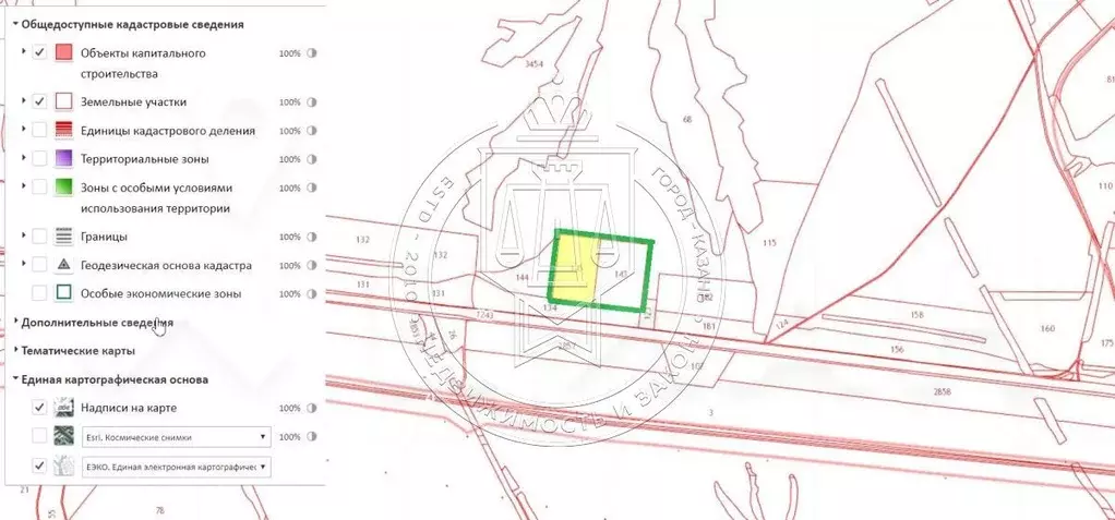 Публичная кадастровая карта зеленодольский район республики татарстан