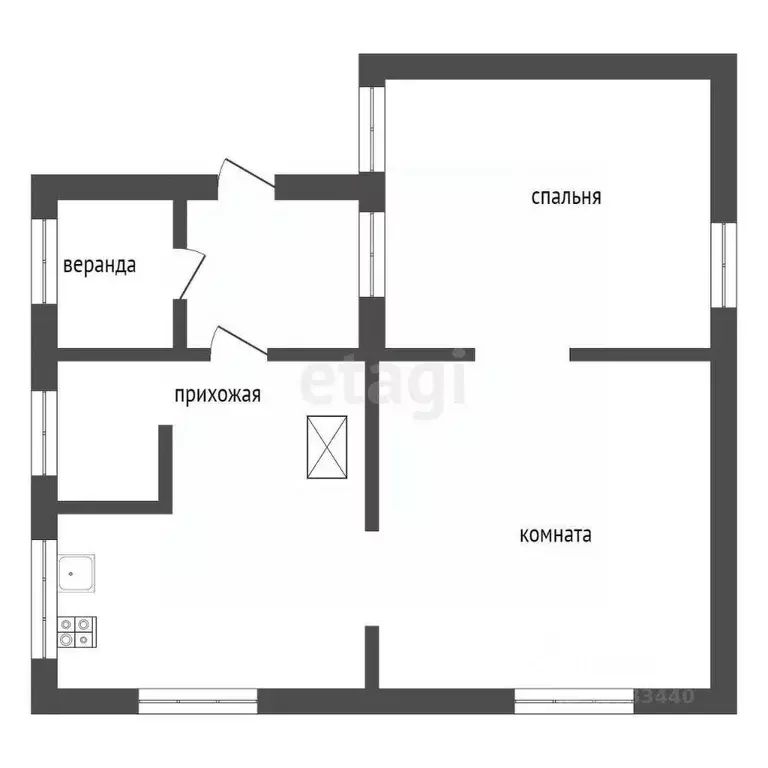 Дом в Свердловская область, Тугулымский муниципальный округ, пос. ... - Фото 2