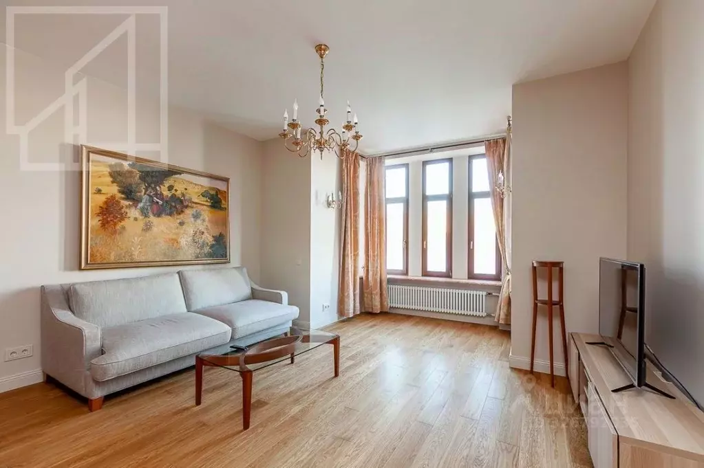 3-к кв. Москва ул. Арбат, 51С1 (102.0 м) - Фото 1