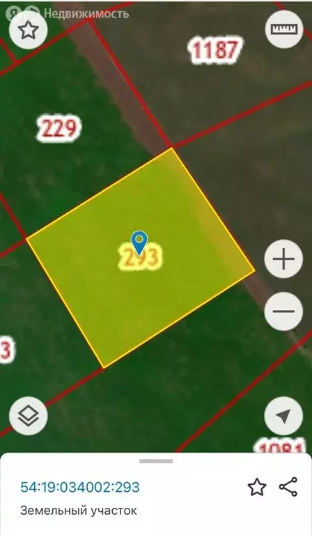 Участок в Толмачёвский сельсовет (439.38998 м) - Фото 1