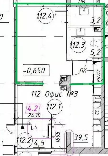 Торговая площадь в Москва ул. Архитектора Власова, 71к2 (23 м) - Фото 2