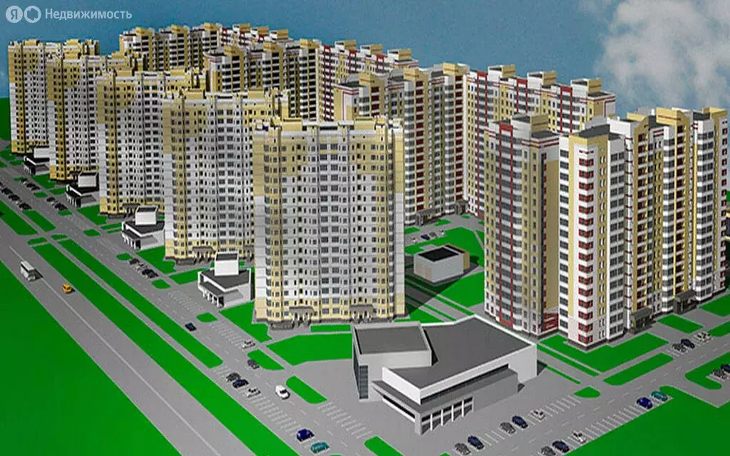 2-комнатная квартира: Тамбов, Магистральная улица, 39к5 (68.7 м) - Фото 1