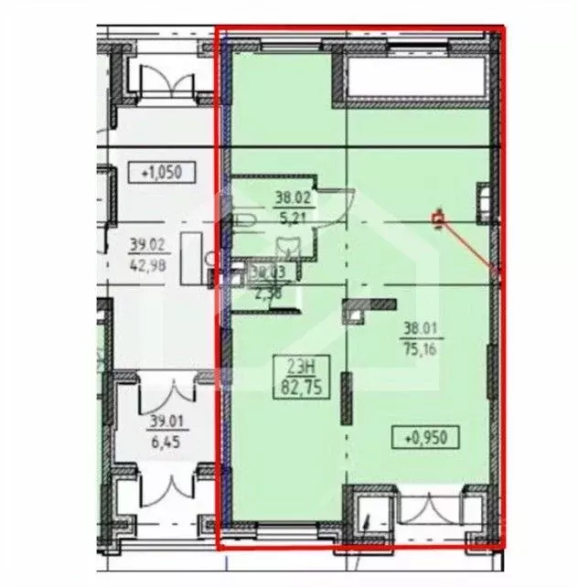Торговая площадь в Москва Ильменский проезд, 4к2 (83 м) - Фото 2