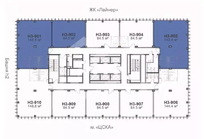 Офис в Москва Ходынский бул., 10 (149 м) - Фото 2