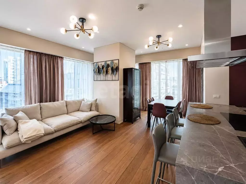 2-к кв. Москва 1-й Красногвардейский проезд, 21с1 (91.8 м) - Фото 1