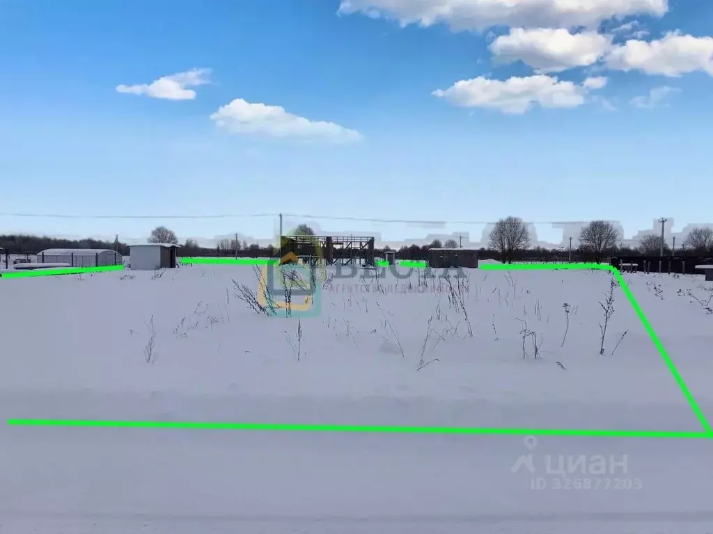 Участок в Ленинградская область, Ломоносовский район, Кипенское с/пос, ... - Фото 1