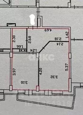 Квартира, 1 комната, 43 м - Фото 0