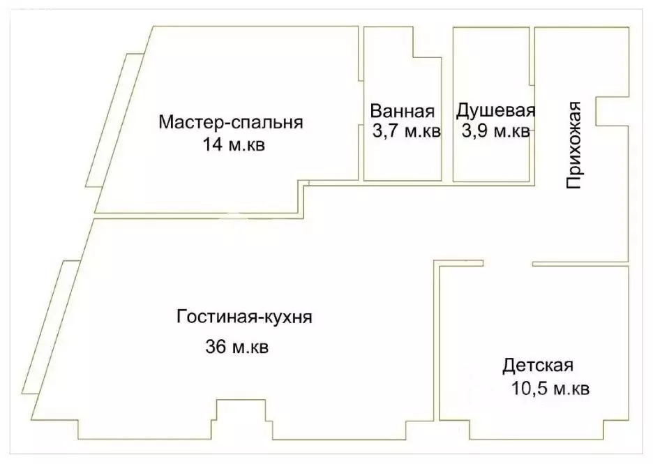 3-комнатная квартира: Москва, улица Даниловский Вал, 1А (73.2 м) - Фото 1