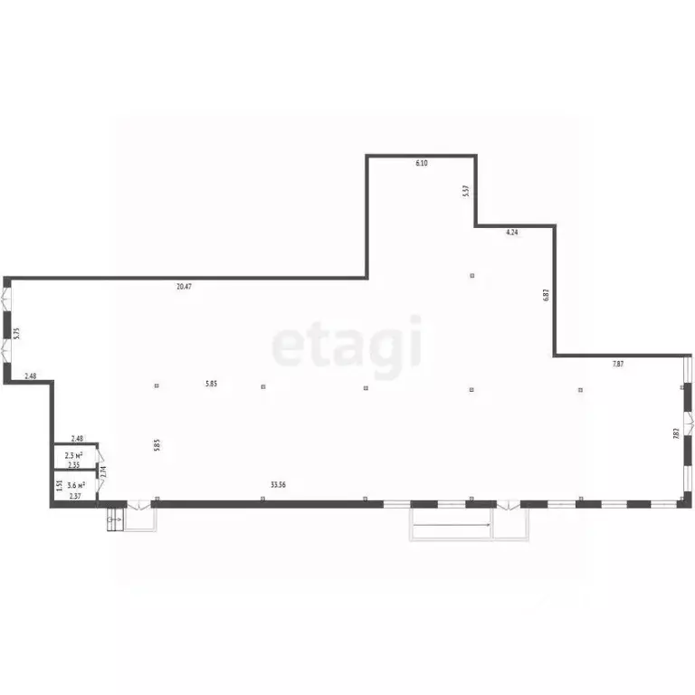 Торговая площадь в Мордовия, Саранск ул. Богдана Хмельницкого, 27 (459 ... - Фото 1