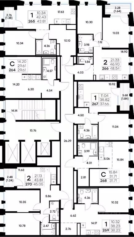 1-к кв. Татарстан, Казань ул. Профессора Мухамедьярова (38.23 м) - Фото 2