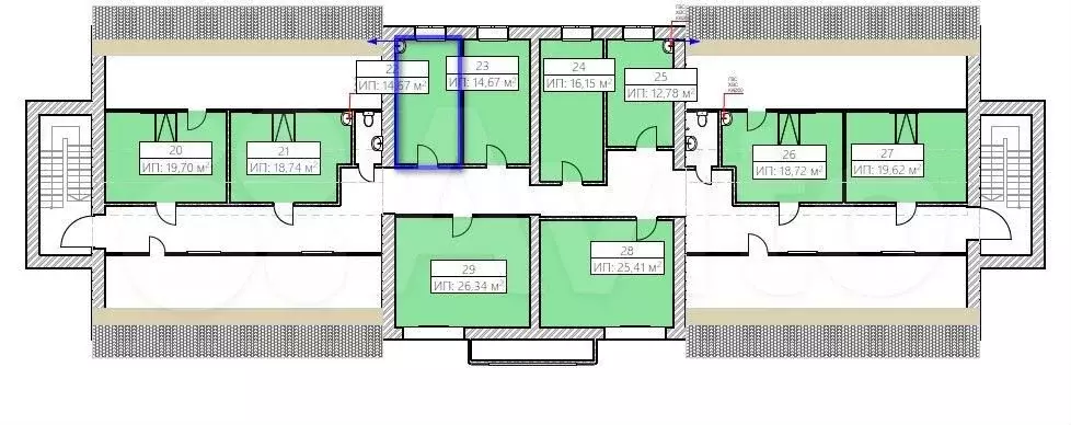 Офис, 14.6 м - Фото 0