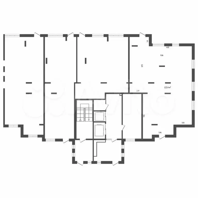 Продам помещение свободного назначения, 122.4 м - Фото 1