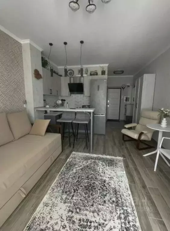 Студия Крым, Алушта ул. Сергеева-Ценского, 3к5 (23.6 м) - Фото 1