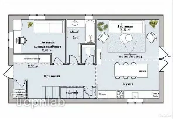 Коттедж в Калининградская область, Зеленоградский муниципальный округ, ... - Фото 2