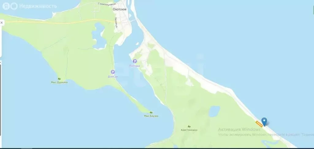 Участок в село Охотское, Красноармейская улица (5 м) - Фото 1