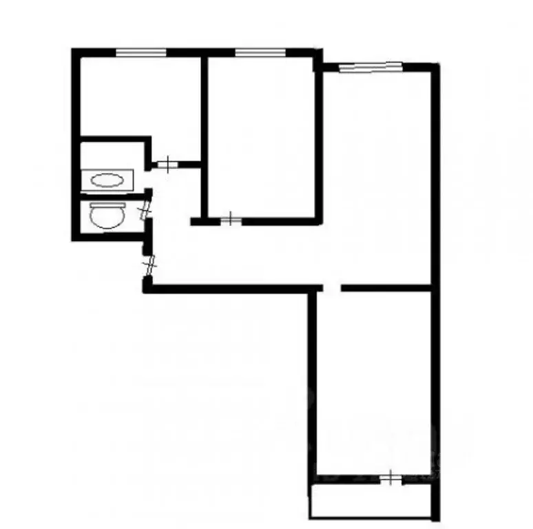 3-к кв. Москва Давыдковская ул., 10К6 (65.0 м) - Фото 1