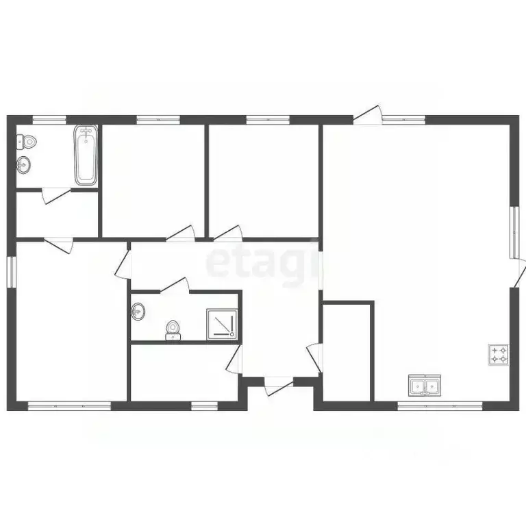 Дом в Ленинградская область, Всеволожское городское поселение, СОСН ... - Фото 1