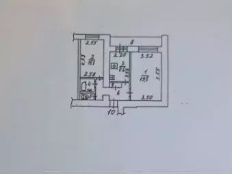 2-к кв. Московская область, Красногорск ул. Ленина, 5 (48.0 м) - Фото 1