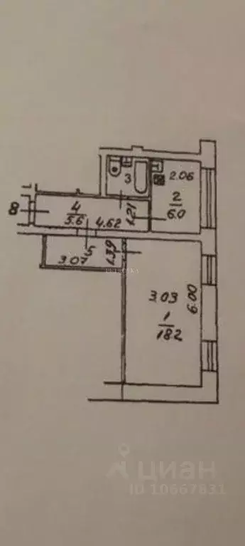 1-к кв. Москва Ивантеевская ул., 11Б (37.0 м) - Фото 2