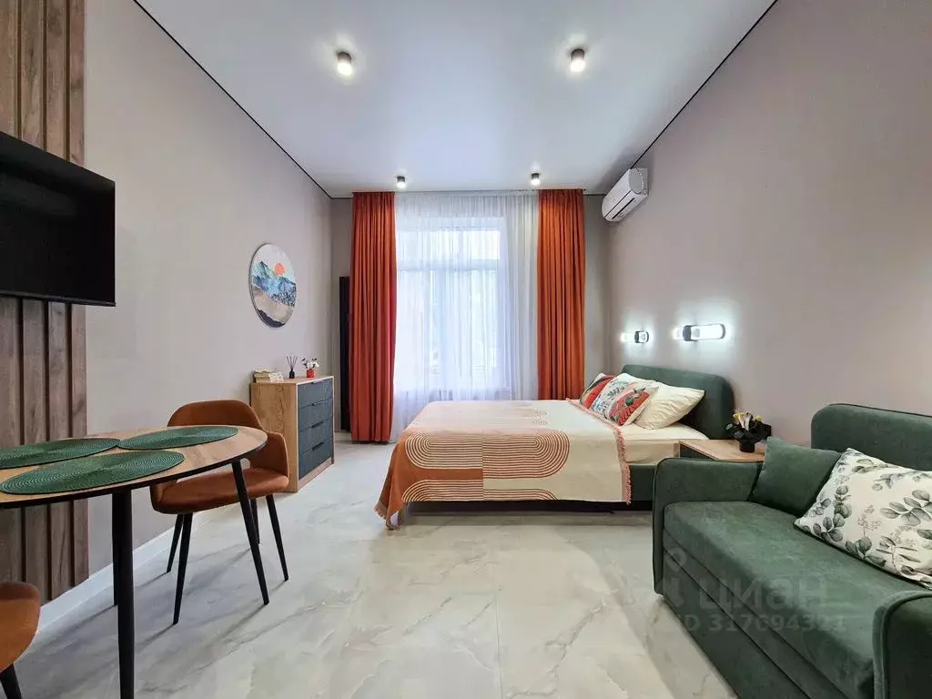 Студия Краснодарский край, Сочи ул. Искры, 88к8 (23.0 м) - Фото 0
