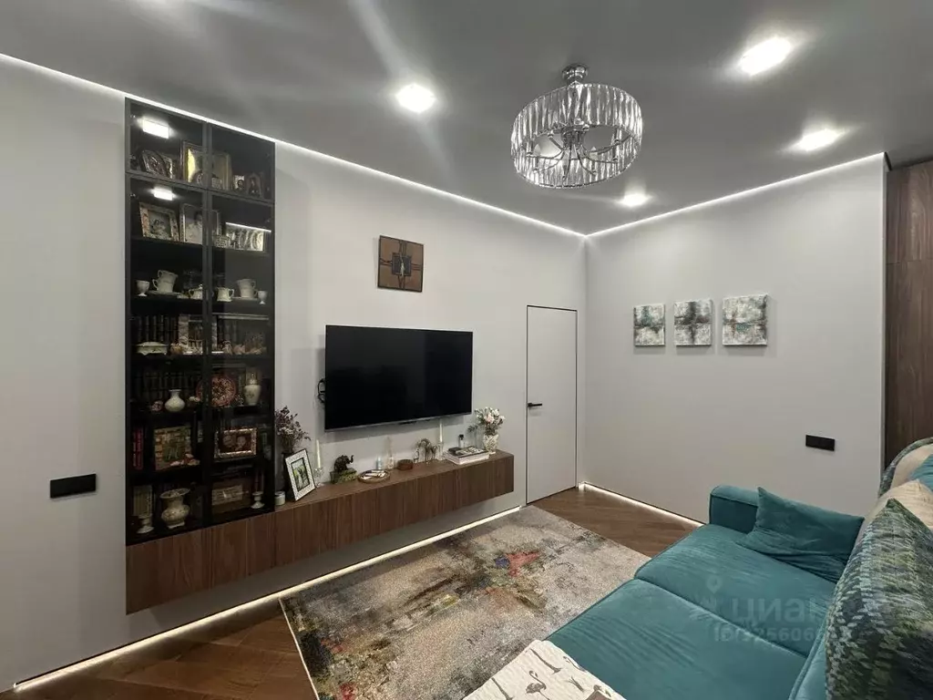 2-к кв. Москва 1-й Пехотный пер., 2 (55.0 м) - Фото 1