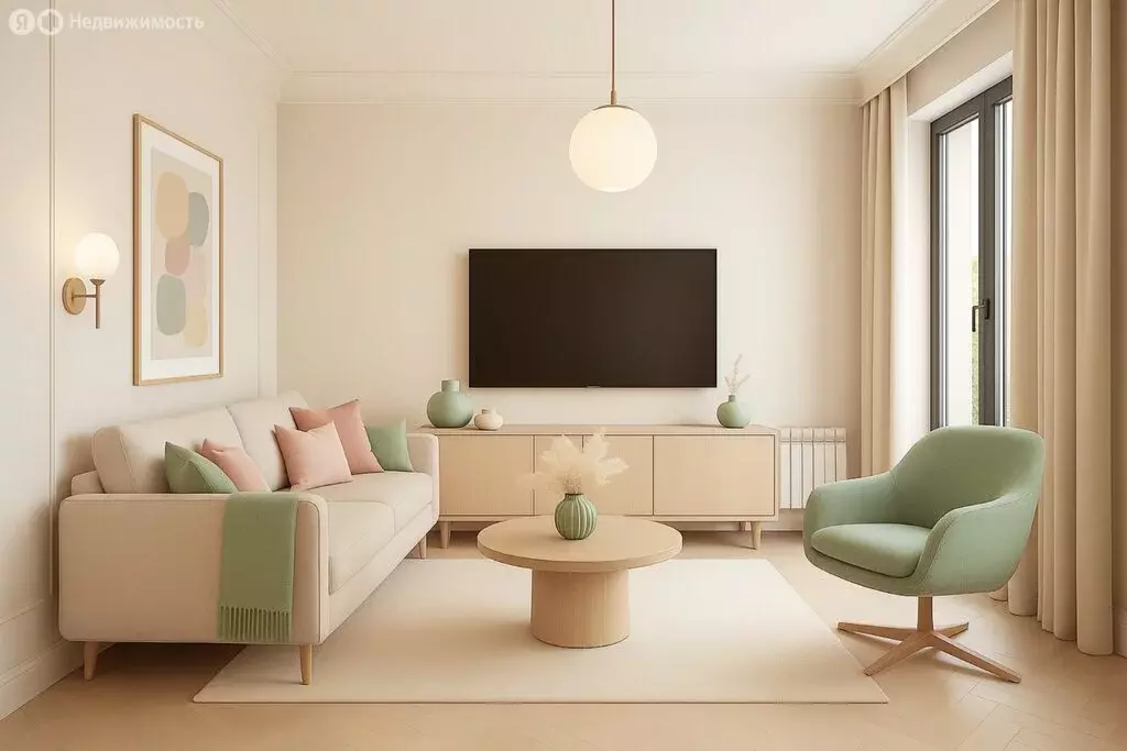 1-комнатная квартира: Казань, улица Волкова, 12 (34.8 м) - Фото 1