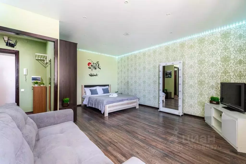 1-к кв. Татарстан, Казань ул. Галимджана Баруди, 4 (40.0 м) - Фото 0